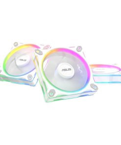 ASUS Prime MR120 Fan ARGB White 3in1 Boitier PC Ventilateur 12 cm Blanc