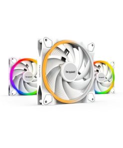BE QUIET! LIGHT WINGS White 140mm PWM high-speed Triple-Pack