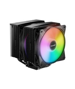 be quiet! PURE ROCK PRO 3 Black| Ventirad double tour, socket Intel et AMD, finition noire, ARGB