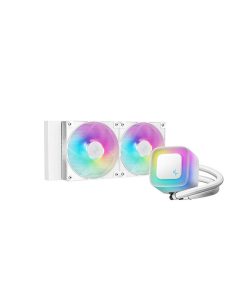 DeepCool LE240 V2 Processeur Refroidisseur de liquide tout-en-un 12 cm Blanc
