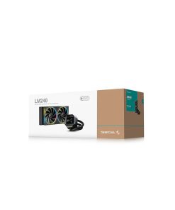 DeepCool LM240 Processeur Kit de refroidissement du liquide 12 cm Noir 1 pièce(s)