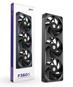 NZXT F360X Boitier PC Ventilateur 12 cm Noir 1 pièce(s)