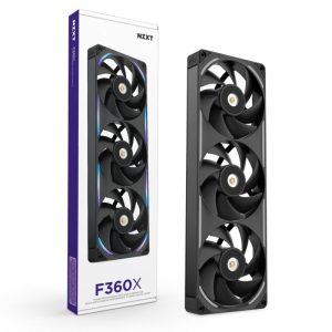 NZXT F360X Boitier PC Ventilateur 12 cm Noir 1 pièce(s)