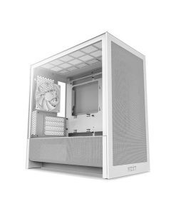 NZXT H3 Flow (2025) micro-ATX Mid-tower Case - All White Color