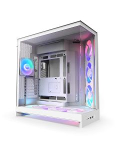 NZXT H9 Flow RGB+ All White