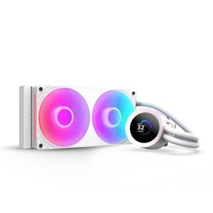 NZXT Kraken Plus RGB 240 12 cm Blanc