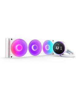 NZXT Kraken Elite 420 RGB Processeur Refroidisseur de liquide tout-en-un 14 cm Blanc 1 pièce(s)