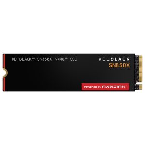 WD Hard Drive BLACK SN850X WDS400T2X0E – 4 TB – PCIe 4.0 x4 (NVMe) – black/red