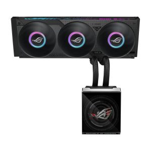 ASUS ROG Strix SLC IV 360 ARGB LCD Processeur Refroidisseur de liquide tout-en-un 12 cm Noir 1 pièce(s)