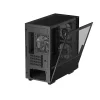 Boitier DeepCool CH360 de la configuration GameWard Core, panneau lateral ouvert