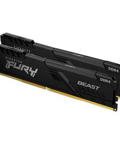 Kingston RAM FURY Beast - 32 GB (2 x 16 GB Kit) - Low Profile - DDR4 3200 DIMM CL16