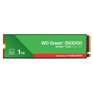 WD Green SN3000 – 1 TB – M.2 2280 – PCIe 4.0 x4 NVMe