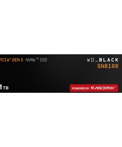 WD_BLACK SN8100 WDS100T1X0M-00CMT0 - SSD - 1 TB - PCI Express 5.0 x4 (NVMe)