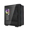 Boitier DeepCool CC560 ARGB V2 de la configuration GameWard Competitive, vue de profil