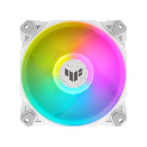 ASUS TUF GAMING TF120 ARGB WHITE EDITION 12 cm Blanc 1 pièce(s)