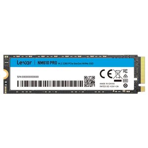Lexar NM610 PRO – 500 GB – M.2 2280 – PCIe 3.0 x4 NVMe